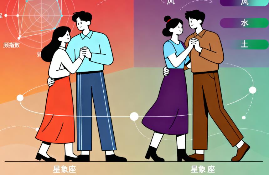 四象星座配对密码：找对“同频爱人”少走三年弯路